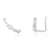 Boucles d'oreilles argent 925 zirconias