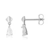 Boucles d'oreilles argent zirconias