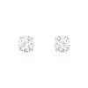 Boucles d'oreilles argent 925 2 zirconias