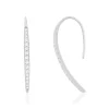 Boucles d'oreilles argent 925 zirconias