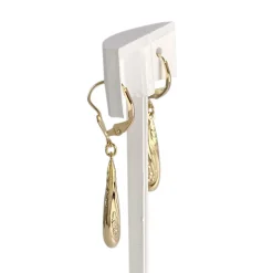 Boucles d'oreilles d'occasion or 750 jaune