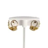 Boucles d'oreilles d'occasion or 750 jaune