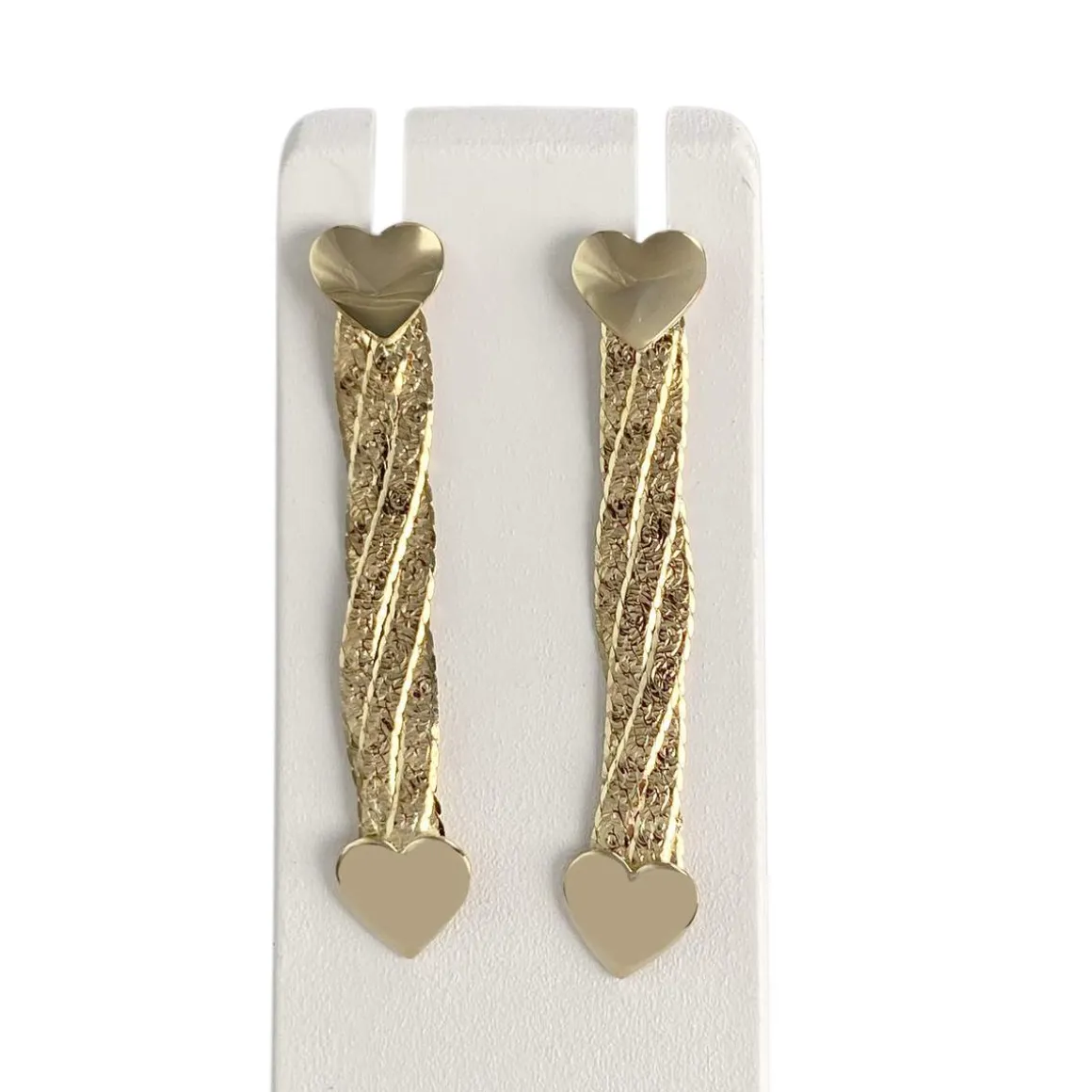 Boucles d'oreilles d'occasion or 750 jaune