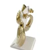 Boucles d'oreilles d'occasion or 750 jaune