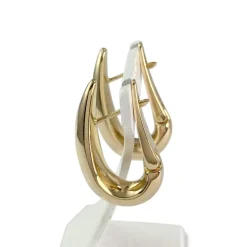 Boucles d'oreilles d'occasion or 750 jaune