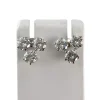 Boucles d'oreilles d'occasion or 750 jaune diamant