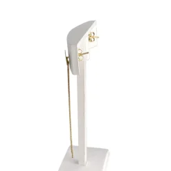 Boucles d'oreilles d'occasion or 750 jaune