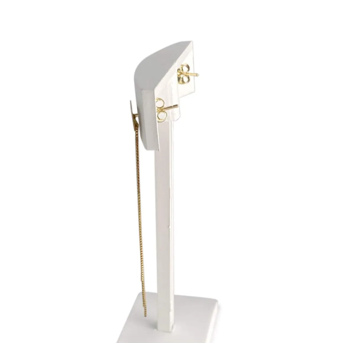 Boucles d'oreilles d'occasion or 750 jaune