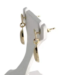 Boucles d'oreilles d'occasion or 750 jaune
