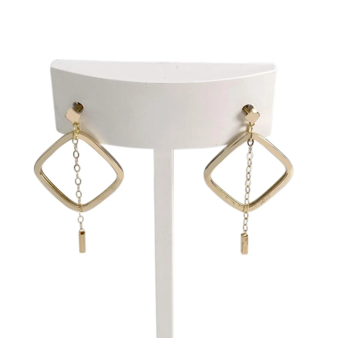 Boucles d'oreilles d'occasion or 375 jaune