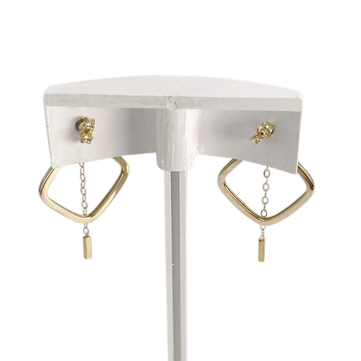 Boucles d'oreilles d'occasion or 375 jaune