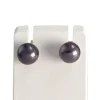 Boucles d'oreilles d'occasion or 750 jaune perle de culture
