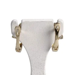 Boucles d'oreilles d'occasion or 585 jaunezirconiaszirconias