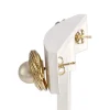Boucles d'oreilles d'occasion or 750 jaune perles de culture