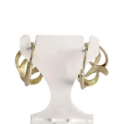 Boucles d'oreilles d'occasion or 750 jaune