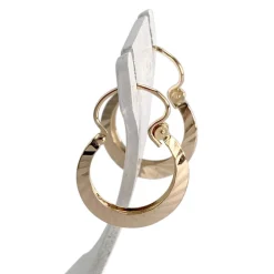 Boucles d'oreilles d'occasion or 750 jaune