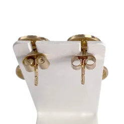 Boucles d'oreilles d'occasion or 750 jaune