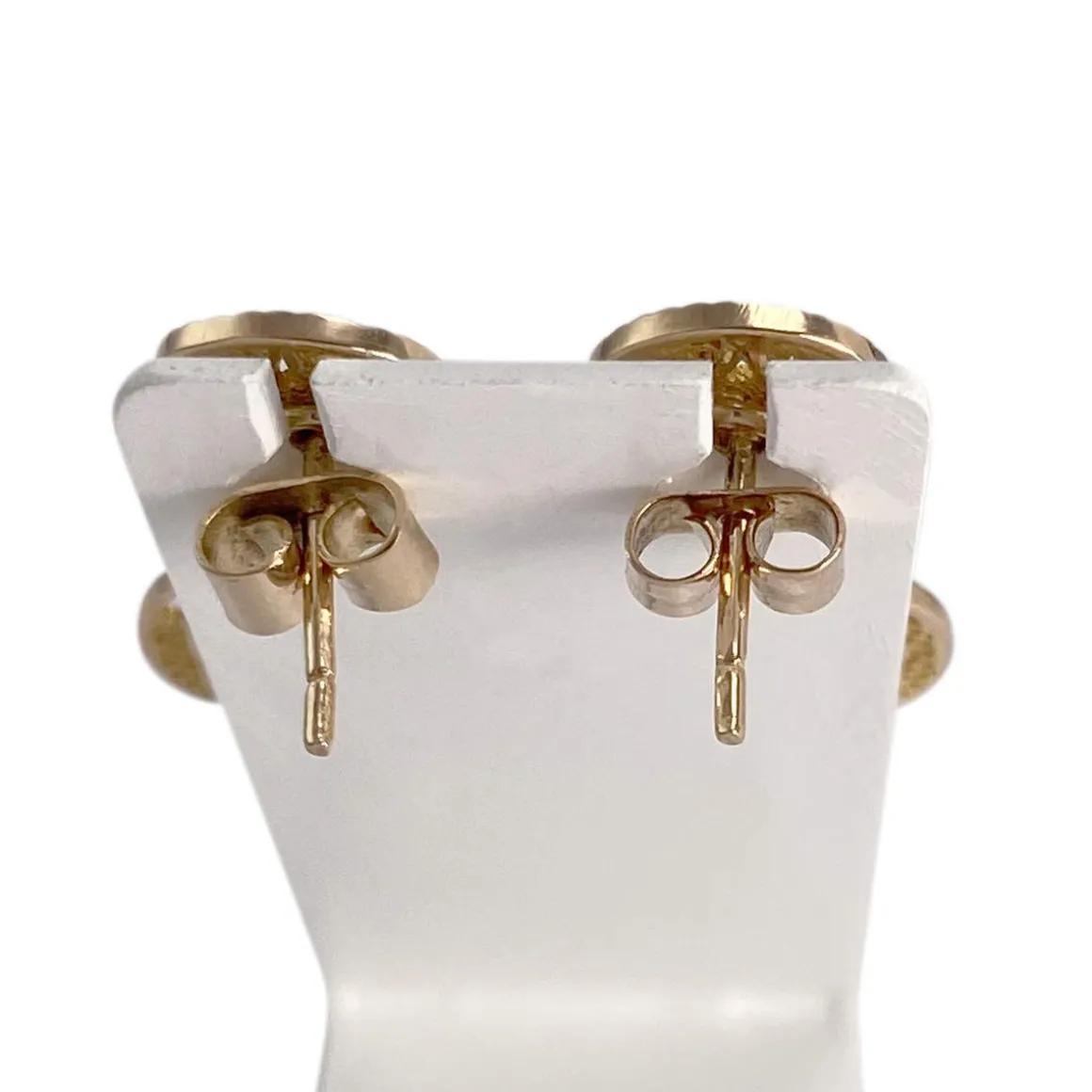 Boucles d'oreilles d'occasion or 750 jaune