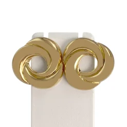 Boucles d'oreilles d'occasion or 750 jaune