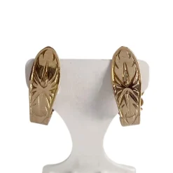 Boucles d'oreilles d'occasion or 750 jaune