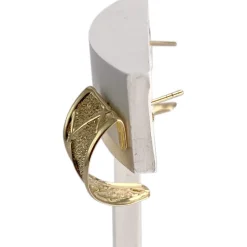 Boucles d'oreilles d'occasion or 750 jaune