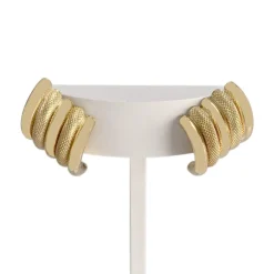 Boucles d'oreilles d'occasion or 750 jaune