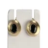 Boucles d'oreilles d'occasion or 750 jaune saphir