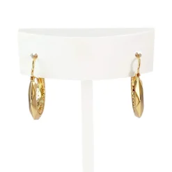 Boucles d'oreilles d'occasion or 750 jaune