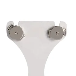 Boucles d'oreilles d'occasion or 750 blanc diamants