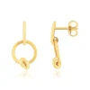Boucles d'oreilles or 375 jaune