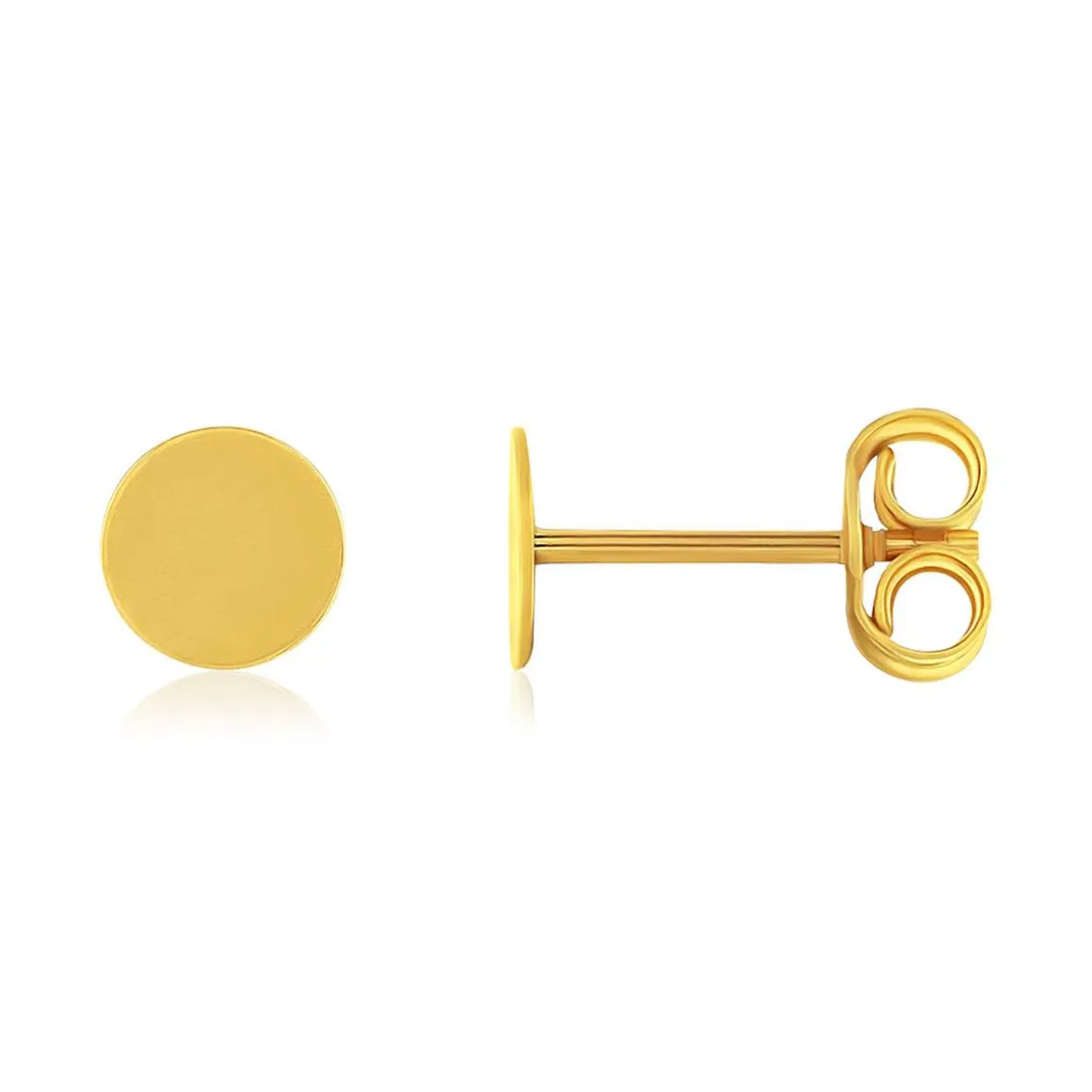 Boucles d'oreilles or 375 jaune