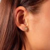 Boucles d'oreilles or 750 jaune