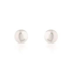 Boucles d'oreilles or 750 jaune perles de culture de Chine