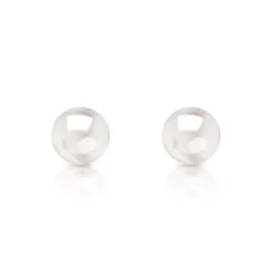 Boucles d'oreilles or 750 jaune perles de culture de Chine