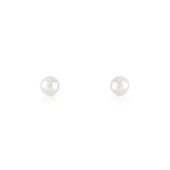 Boucles d'oreilles or 375 perles de culture de chine