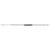 Bracelet acier bicolore noir zirconia noir 21 cm