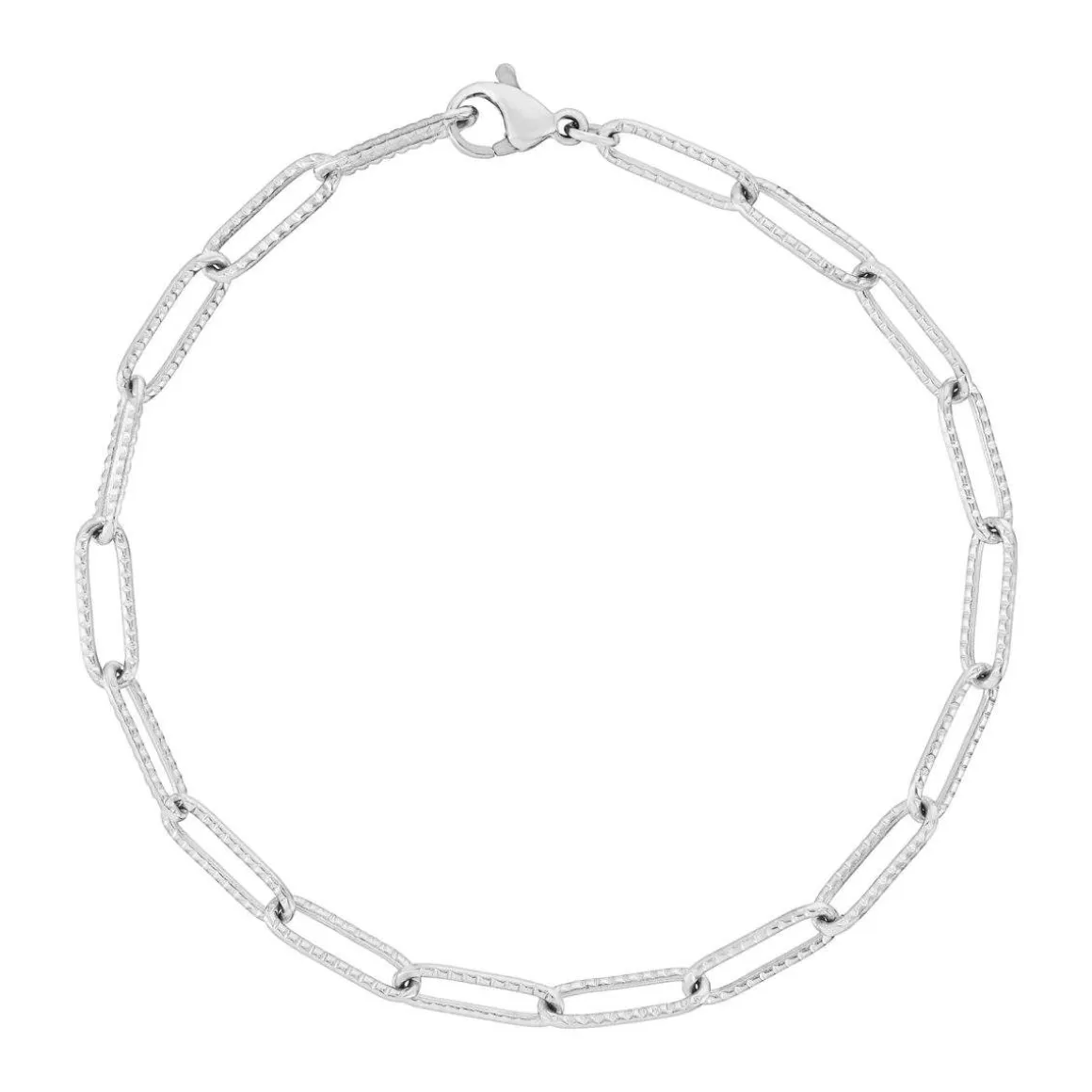 Bracelet acier 17 cm