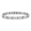 Bracelet acier 21 cm vis