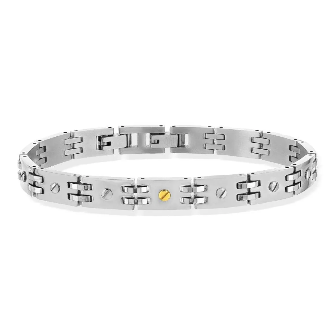 Bracelet acier 21 cm vis