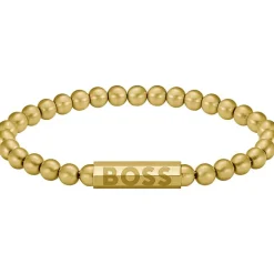 Bracelet acier doré jaune