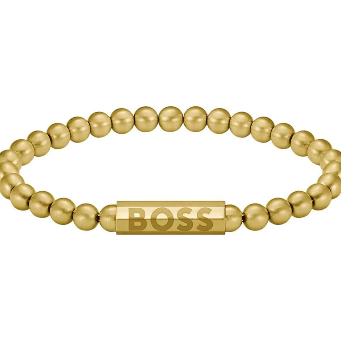 Bracelet acier doré jaune
