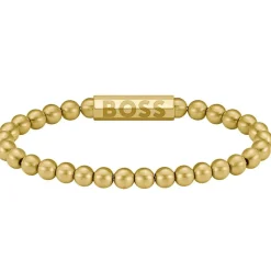 Bracelet acier doré jaune