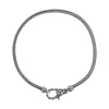 Bracelet argent 925 écaille maille palmier 19cm