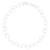 Bracelet argent 925 coeurs