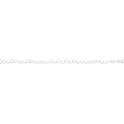 Bracelet argent 925 coeurs