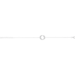 Bracelet argent 925 et zirconias 19cm