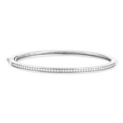 Bracelet argent 925 et zirconias 20cm