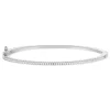 Bracelet argent 925 et zirconias diamètre 60mm