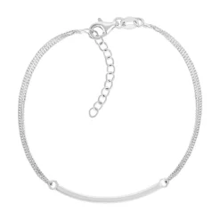 Bracelet argent 925 fantaisie 20 cm