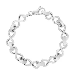 Bracelet argent 925 infinis 20,5 cm